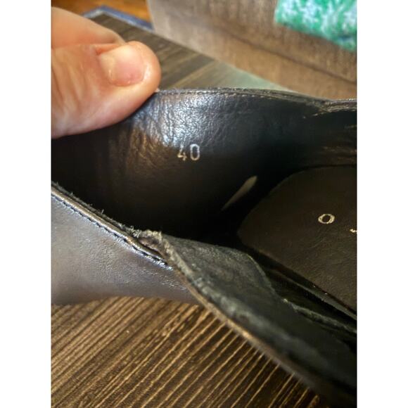 SANDRO Paris Chain Block Heels Sandals Sz. EU 40 / US 9 - Picture 2 of 10